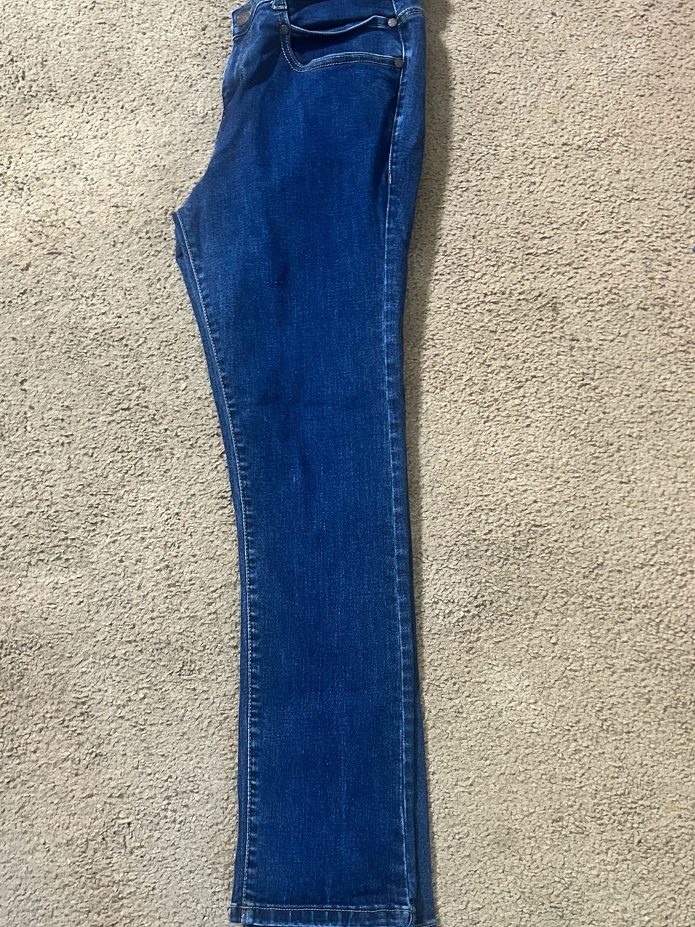 Radian Straight Leg Dark Wash Deep Pocket Jeans Size 14M